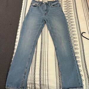 Abercrombie & Fitch Light Blue Flare Jeans